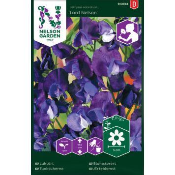 BLOMSTERFRØ NELSON GARDEN BLOMSTERERT LORD NELSON 
