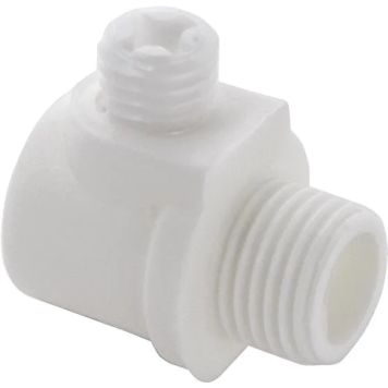 STREKKAVLASTER GELIA PLAST UTVENDIG GJENGE M10 HVIT