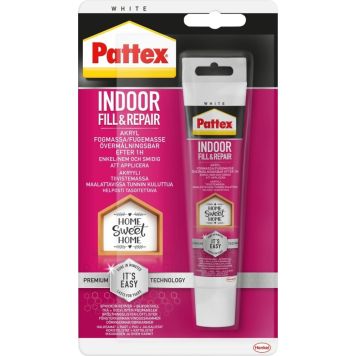 AKRYLFARGE PATTEX FILL&REP INNE  50ML HVIT