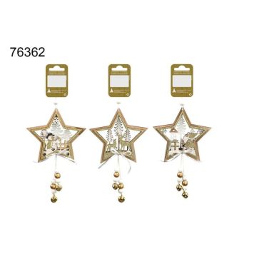 JULETREPYNT STJERNEOPPHENG                 