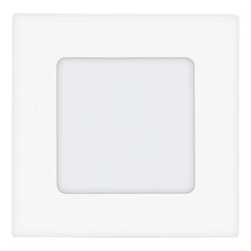 INNBYGGINGSSPOT  EGLO TINUS 1  LED 2,7W 300LM 85X85 HVIT