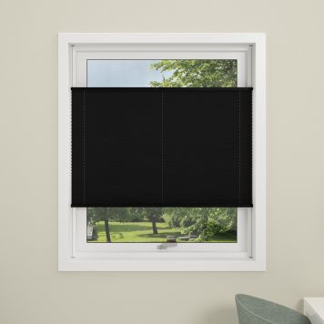 PLISSÉ DEBEL FLEX 100X130CM SVART