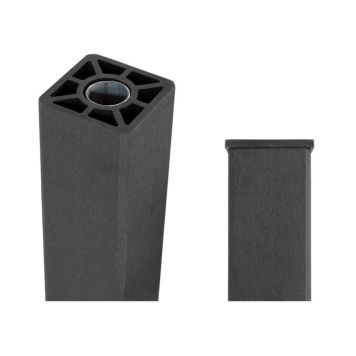 KOMPOSITTSTOLPE PLUS STÅLKJERNE 9X9X98CM