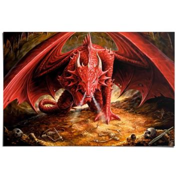 PLAKAT REINDERS RØD DRAGE 61x91,5CM 052