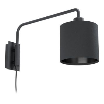 VEGGLAMPE EGLO STAITI MATSORT E27 D50 CM