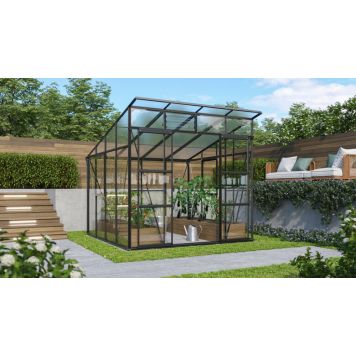 DRIVHUS VITAVIA FREYA 7600 SVART 7,6M2