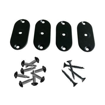 ELEMENTPOSE PLUS + SKRUER/STÅLSTOL 4 STK.