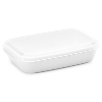 MATBOKS NORDISKA PLAST 1,1L  HVIT  