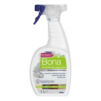 RENGJØRINGSMIDDEL BONA ANTIBAKTERIELL HARDE GULV 1L 