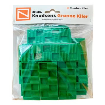 PLASTKILE KNUDSEN KILEN GRØNN 10X30X80MM 30PK