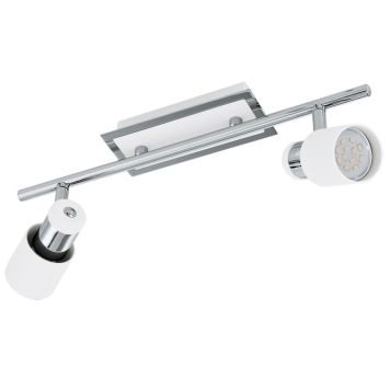 SPOTSKINNE EGLO DAVIDA LED2 KROM/HVIT