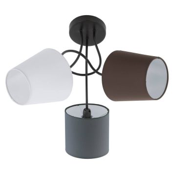 TAKLAMPE EGLO ALMEIDA  3L MULTI E14 3X4 SVART