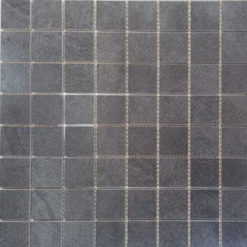 MOSAIKK GRAN SASSO 4X4CM 1.05M²/PK SVART 