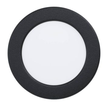 TAKLAMPE EGLO FUEVA5  RUND Ø117 3000K 5,5W SVART