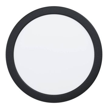 TAKLAMPE EGLO FUEVA5 RUND Ø216 3000K 16,5W  SVART