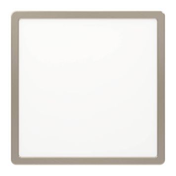 TAKLAMPE EGLO  FUEVA5 FIRKANTET 285X285 3000K 20W MATT KROM