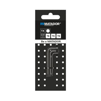 UNBRACO MATADOR T6/8/9 3-DELER 