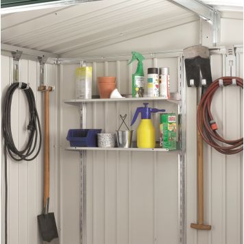 HYLLESETT BIOHORT MED 4 HYLLER D24,5 CM & 8 KONSOLLER