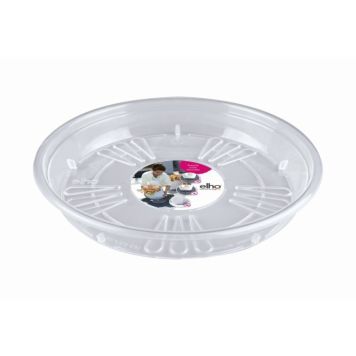 BLOMSTERSKÅL ELHO UNI-SOUCER ROUND 42CM TRANSPARENT