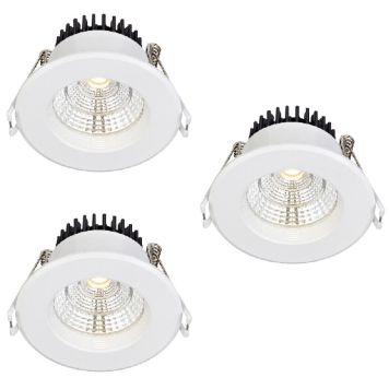 DOWNLIGHT MARKSLÖJD TYR LED HVIT 3-PACK