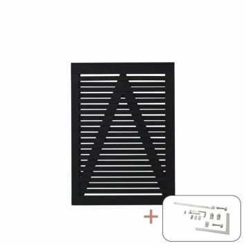 PORT PLUS OSAKA 100X136CM SVART                 