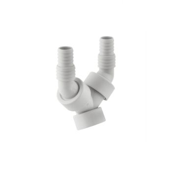 SLANGEKOBLING DOBBEL 1"