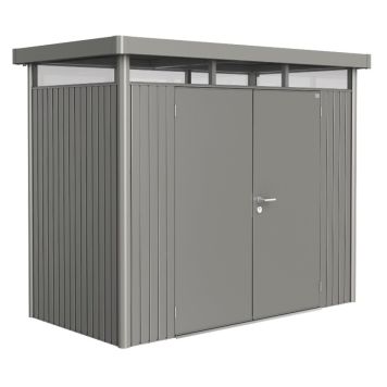 REDSKAPSBOD BIOHORT HIGHLINE DOBBELDØR KVARTSGRÅ STR. H1 4,2