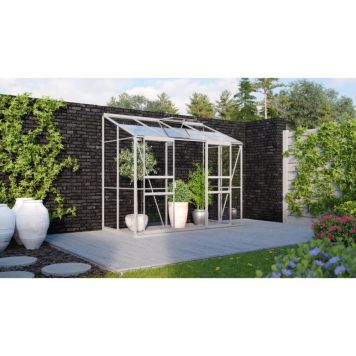 DRIVHUS VITAVIA  IDA 3300 MED SOKKEL ALU/POLY 3,3M²