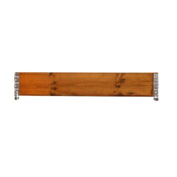 BEDSIDE GARDEN LIFE TEAK-LOOK 120 CM