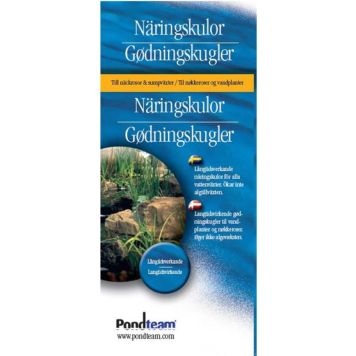 GJØDSELKULER PONDTEAM TIL VANNPLANTER 15STK
