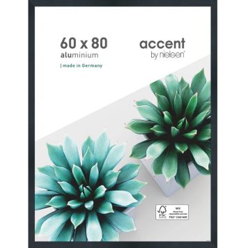 ALUMINIUMRAMME NIELSEN STAR COL. 60X80CM SVART 