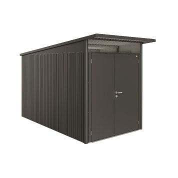 REDSKAPSBOD BIOHORT AVANTGARDE METALLIC MØRKGRÅ STR A4 2 DØR