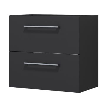 SERVANTSKAP CAMARGUE NORD 2 SKUFFER GRÅ ANTRASITT 60 CM