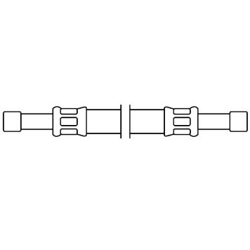 FLEKSIBEL SLANGE DN8 TUBEXTUBE 10MMX10MM