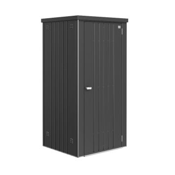 UTSTYRSSKAP BIOHORT METALLIC MØRK GRÅ 90