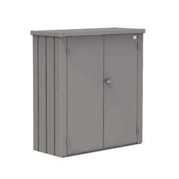 TERRASSESKAP BIOHORT ROMEO METALLIC KVARTSGRÅ STR M