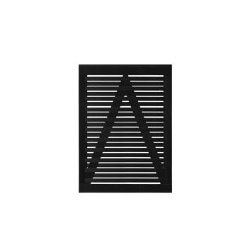 PORT PLUS OSAKA 100X136CM SVART  