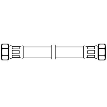 FLEKSIBEL SLANGE DN8 FXMSHORT 3/8"XM10X1 50 CM