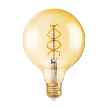 LYSPÆRE OSRAM GLOBE VINTAGE LED FILAMENT GULL E27 4,5W