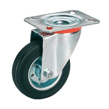 TRANSPORTHJUL STABILIT 160X40MM 150 KG