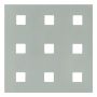 HULLPLATE GAH ALBERTS ALUMINIUM KVADRAT 1000X300X0,8MM