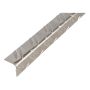 VINKELPROFIL GAH ALBERTS ALUMINIUM M/RILLER 35,5X35,5MM 1M
