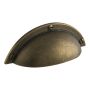 SKÅLHÅNDTAK MILLERS 64MM OKSIDERT MESSING