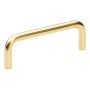 HÅNDTAK HABO LILLY CC96MM PUSSET MESSING