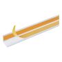 VINKELPROFIL GAH ALBERTS PVC SELVKLEBENDE 20X20X1MM 2,6M