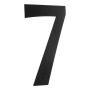 HUSNUMMER BESLAGSBODEN 7 SVART 150MM
