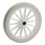 MØBELHJUL PVC HVIT 185X24X10MM 25KG
