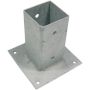 STOLPEFOT NSH VARMGALVANISERET 97X97MM