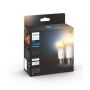 LYSPÆRE PHILIPS HUE WA E27 6W 2-PACK