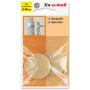 DØRBUFFER FIX-O-MOLL 40MM BEIGE 2STK